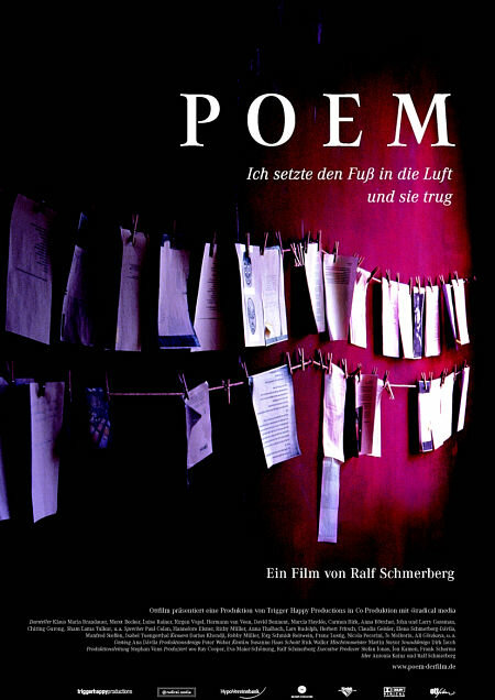 Poem - Ich setzte den Fuß in die Luft und sie trug (2003)